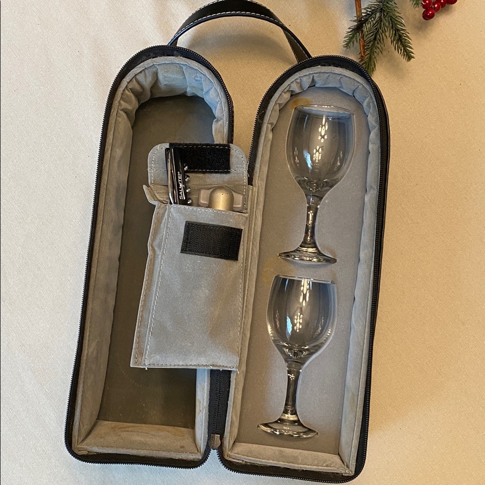 Geoffrey Beene Travel Wine Case